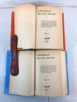 Histoire militaire confédérée, 11 volumes, Édité par le général Clement Evans, EB-1