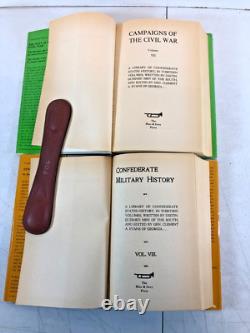 Histoire militaire confédérée, 11 volumes, Édité par le général Clement Evans, EB-1