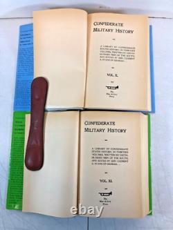 Histoire militaire confédérée, 11 volumes, Édité par le général Clement Evans, EB-1