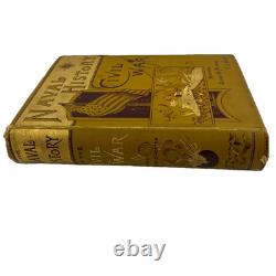 Histoire navale de la guerre civile 1ère éd. 1886 Amiral David Porter Confédéré Union