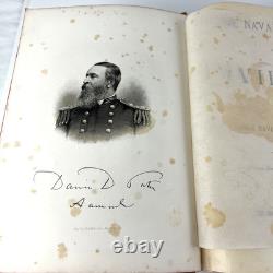 Histoire navale de la guerre civile 1ère éd. 1886 Amiral David Porter Confédéré Union