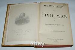 Histoire navale de la guerre civile 1ère édition 1886 Adm David Porter Confédéré Union