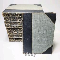 Histoire photographique de la guerre civile de 1911 par F. T. Miller, lot de 9 volumes