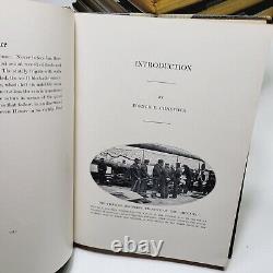 Histoire photographique de la guerre civile de 1911 par F. T. Miller, lot de 9 volumes
