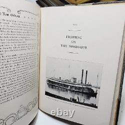 Histoire photographique de la guerre civile de 1911 par F. T. Miller, lot de 9 volumes