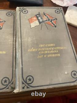 Histoires des différents régiments et bataillons de la Caroline du Nord II, III et V