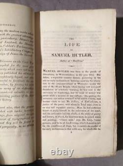 Hudibras de Butler en 1819: Satire sur la guerre civile anglaise. 12 planches en couleur à l'aquatinte. 2 volumes.