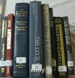 Huge Lot 24 Vintage American CIVIL War Books Encyclopedia Set Histoire Militaire