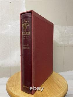 ILLUSTRATED BATTLE CRY OF FREEDOM James M. McPherson SIGNÉ 1re édition GUERRE DE SÉCESSION
