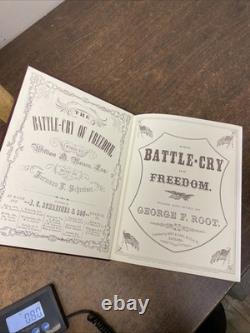 ILLUSTRATED BATTLE CRY OF FREEDOM James M. McPherson SIGNÉ 1re édition GUERRE DE SÉCESSION