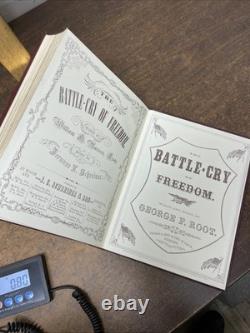 ILLUSTRATED BATTLE CRY OF FREEDOM James M. McPherson SIGNÉ 1re édition GUERRE DE SÉCESSION