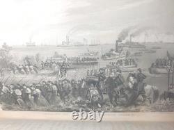 J T Headley, La Grande Rébellion, Histoire de la Guerre Civile 3 Volumes Voir Images