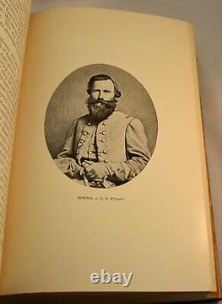 James Longstreet DE MANASSAS À APPOMATTOX 1896 1ère édition Guerre Civile Cartes Illustrées
