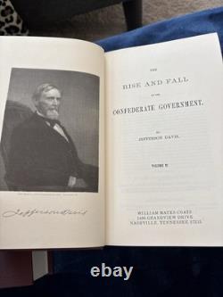 Jefferson Davis – Ascension et chute du gouvernement confédéré – 2 volumes – Bibliothèque Coats
