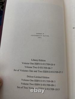 Jefferson Davis – Ascension et chute du gouvernement confédéré – 2 volumes – Bibliothèque Coats