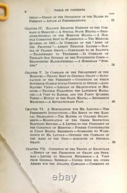 John Schofield 1ère éd. 1897 Quarante-six ans dans l'armée Mémoires de la guerre civile HC