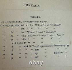 Kinston Whitehall Goldsboro Nc Expédition Howe 1ère Édition Livre RARE de la Guerre Civile