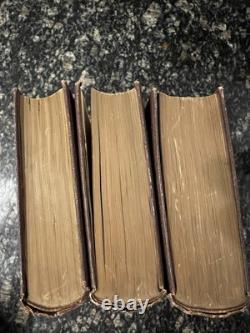 LA GUERRE DE SECESSION EN AMÉRIQUE VOLUMES 1-3 Par John W. Draper 1867 RARE
