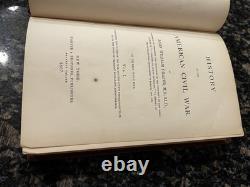LA GUERRE DE SECESSION EN AMÉRIQUE VOLUMES 1-3 Par John W. Draper 1867 RARE
