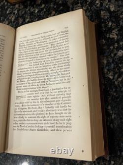 LA GUERRE DE SECESSION EN AMÉRIQUE VOLUMES 1-3 Par John W. Draper 1867 RARE