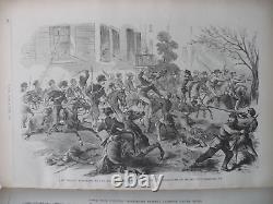 LES BATAILLES PICTURALES DE LA GUERRE CIVILE Édité par B. LaBree. New York Sherman Pub 1885