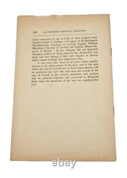 LOWELL MASSACHUSETTS DANS LA MARINE PENDANT LA GUERRE DE CIMETIÈRE 1894 Arménie