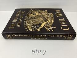 L'Atlas Historique De La Guerre Civile, EASTON PRESS, Relié En Cuir Rare