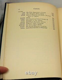 L'HISTOIRE DE LA GUERRE DES CONFÉDÉRÉS 1910 Première Éd. Deux Volumes Guerre Civile Militaire