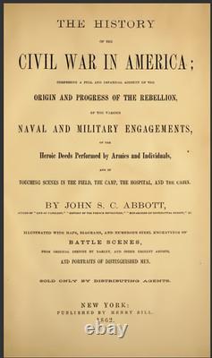 L'Histoire de la Guerre Civile en Amérique (1862)