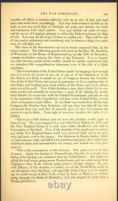 L'Histoire de la Guerre Civile en Amérique (1862)