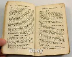 L'avenir Du Soldaire 1865 CIVIL War Pocket Manual U.s. Sanitary Commission