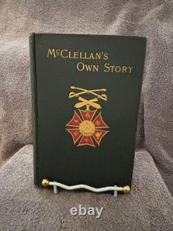 L’histoire de McClellan racontée par lui-même – édition 1887 à épaulette