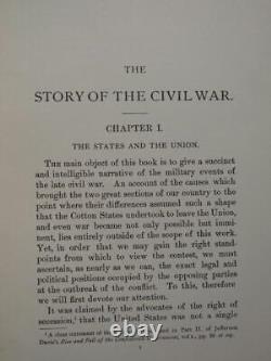 L'histoire de la guerre civile par John Ropes et le colonel William Livermore, première édition