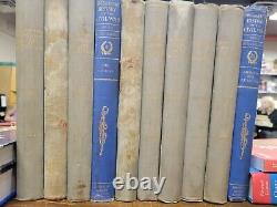 L'histoire photographique de la guerre civile en 10 volumes 1911,1912 ensemble mixte, lot
