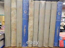 L'histoire photographique de la guerre civile en 10 volumes 1911,1912 ensemble mixte, lot