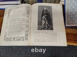 L'histoire photographique de la guerre civile en 10 volumes 1911,1912 ensemble mixte, lot