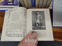 L'histoire photographique de la guerre civile en 10 volumes 1911,1912 ensemble mixte, lot