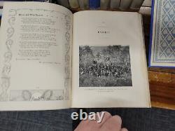 L'histoire photographique de la guerre civile en 10 volumes 1911,1912 ensemble mixte, lot