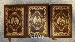 La Guerre Civile Un Récit Ensemble de 3 Volumes Signé par Shelby Foote Easton Press 2010