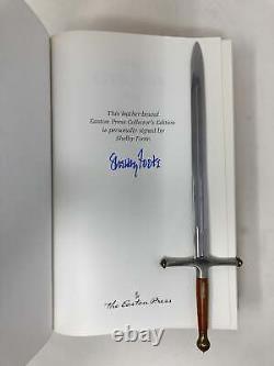 La Guerre Civile : Un Récit en 3 Volumes par Shelby Foote Édition Signée Première 1ère Édition