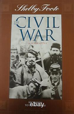 La Guerre Civile : Une Narration par Shelby Foote. Collection complète de 14 volumes.