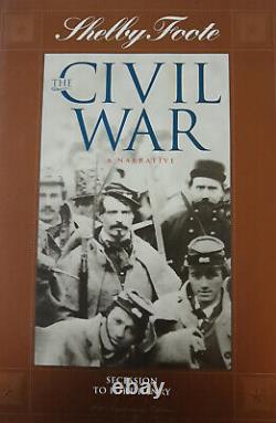La Guerre Civile : Une Narration par Shelby Foote. Collection complète de 14 volumes.