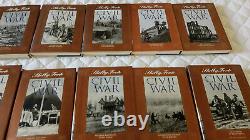 La Guerre Civile : Une Narration par Shelby Foote. Collection complète de 14 volumes.