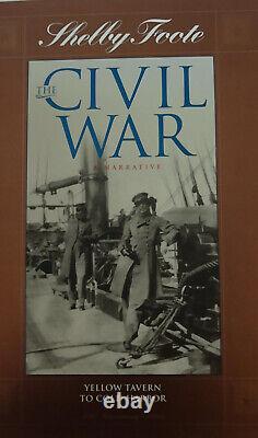 La Guerre Civile : Une Narration par Shelby Foote. Collection complète de 14 volumes.