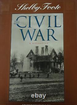 La Guerre Civile : Une Narration par Shelby Foote. Collection complète de 14 volumes.