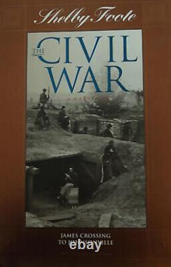 La Guerre Civile : Une Narration par Shelby Foote. Collection complète de 14 volumes.