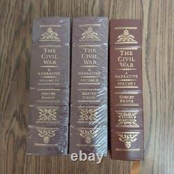 La Guerre Civile Une Narration par Shelby Foote Ensemble de 3 Volumes Volume 1 Signé 1991