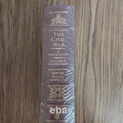 La Guerre Civile Une Narration par Shelby Foote Ensemble de 3 Volumes Volume 1 Signé 1991