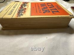 La Guerre Civile par Shelby Foote, 3 volumes en édition reliée complète de 1ère édition