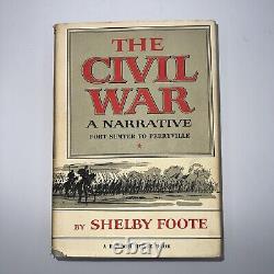 La Guerre Civile par Shelby Foote, Édition 1ère en 3 volumes (1958, 1963, 1974) Ensemble HC en 3 volumes